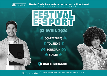Festival E-sport, ce 3 avril (réservé aux étudiants)