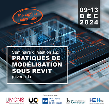 Séminaire dinitiation aux pratiques de modélisation sous Revit